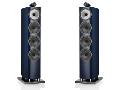 B&W 702 S3 signature Midnight Blue Metallic Diffusori da pavimento a 3 vie bass reflex