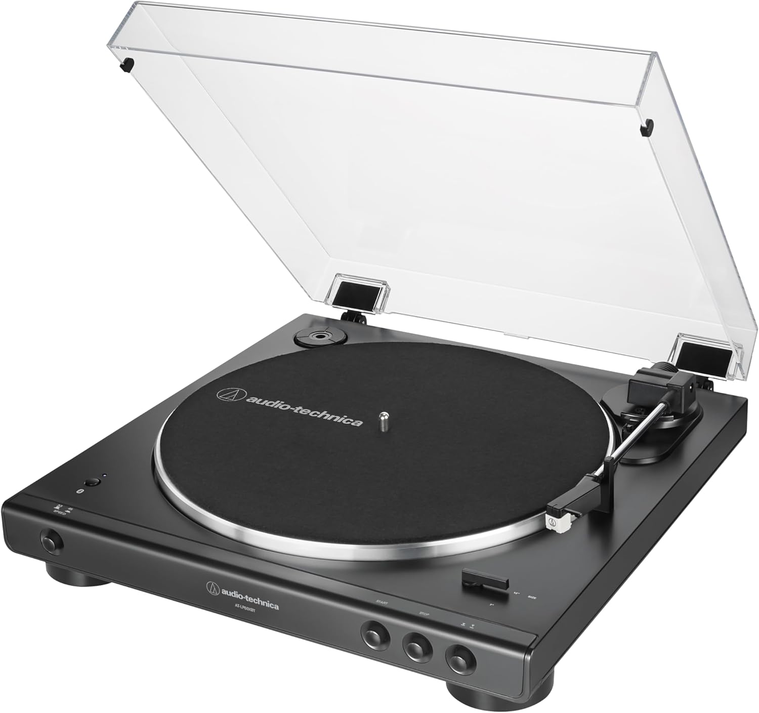 AUDIO TECHNICA AT-LP60XBT nero giradischi automatico e bluetooth