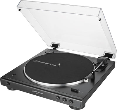 AUDIO TECHNICA AT-LP60XBT nero giradischi automatico e bluetooth