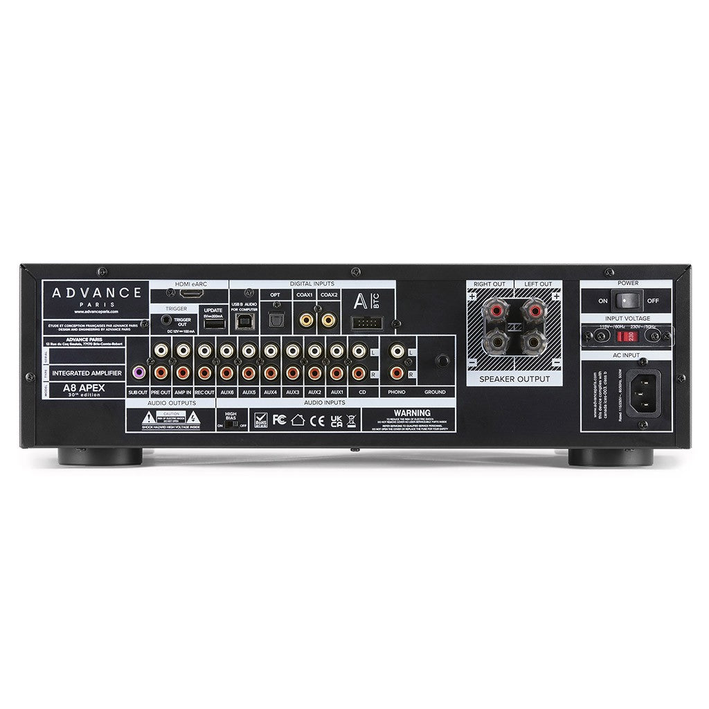 ADVANCE PARIS A8 APEX 30TH EDITION AMPLIFICATORE CLASSE A/B