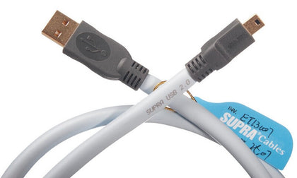 Supra Blue USB 2.0 A-B cavo da 1 metro