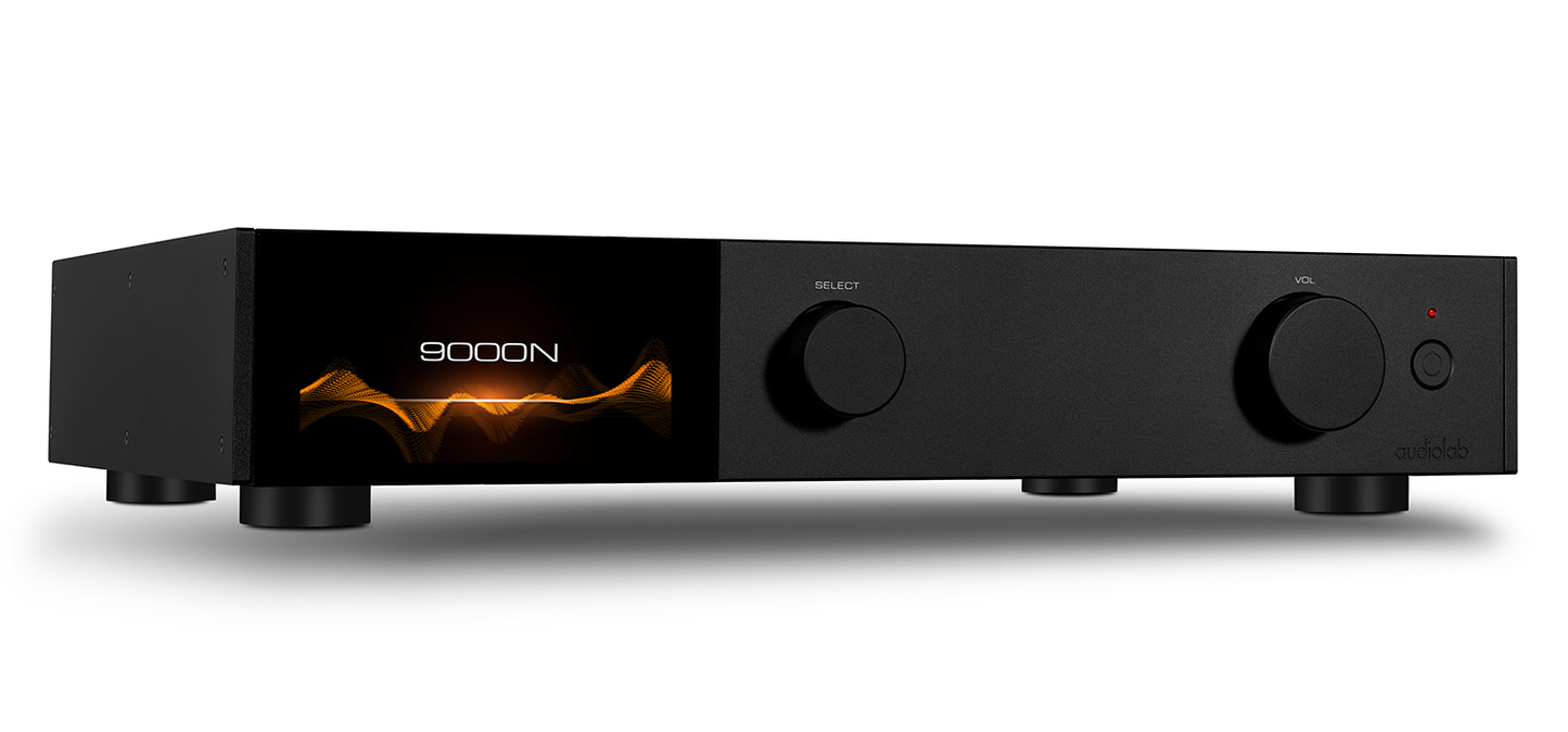 Audiolab 9000N nero lettore streaming di rete Dac E Usb