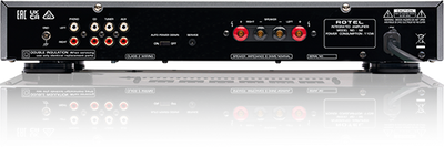 Rotel A8 silver amplificatore 2 canali classe AB con telecomando