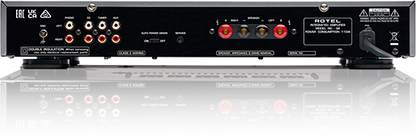 Rotel A8 nero amplificatore 2 canali classe AB con telecomando