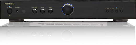 Rotel A8 nero amplificatore 2 canali classe AB con telecomando