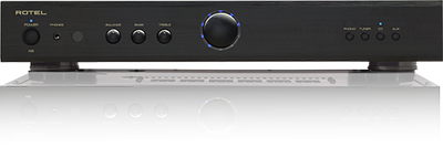 Rotel A8 nero amplificatore 2 canali classe AB con telecomando
