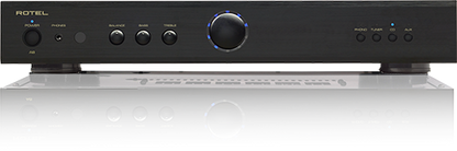 Rotel A8 nero amplificatore 2 canali classe AB con telecomando