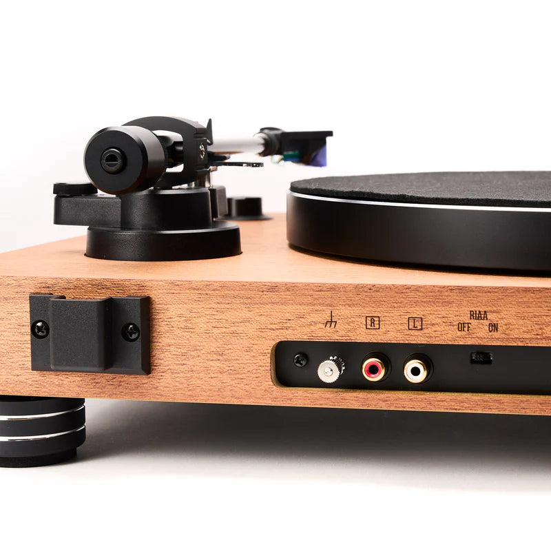 Argon Audio TT-4 MK2 mogano giradischi con fono integrato e ortofon 2mblu