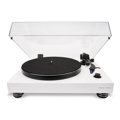 Argon Audio TT-4 MK2 bianco giradischi con fono integrato e ortofon 2mblu
