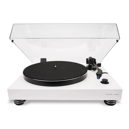 Argon Audio TT-4 MK2 bianco giradischi con fono integrato e ortofon 2mblu