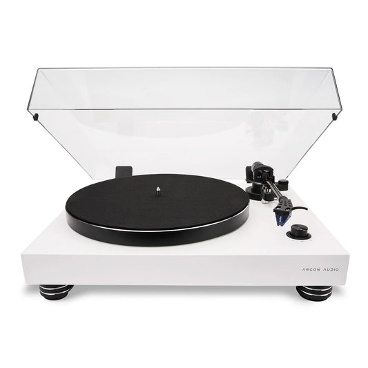 Argon Audio TT-4 MK2 bianco giradischi con fono integrato e ortofon 2mblu