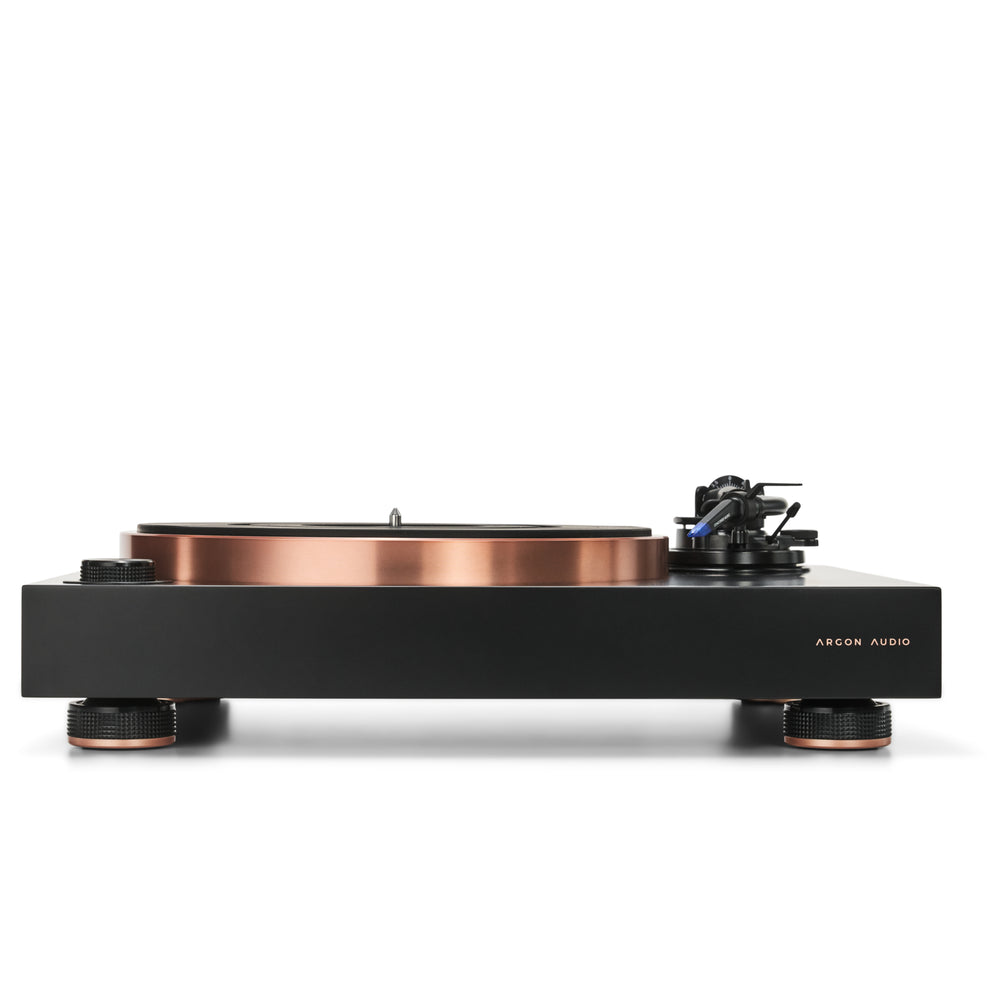 Argon Audio Aurora black giradischi trazione diretta braccio a S