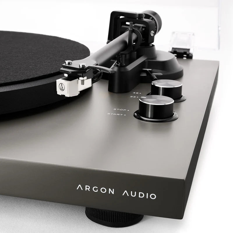 Argon Audio TT MK2 grigio terra giradischi plug-and-play