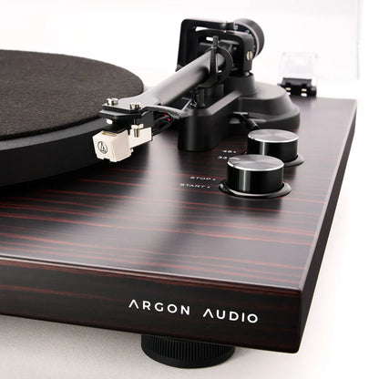 Argon Audio TT MK2 mogano satinato giradischi plug-and-play