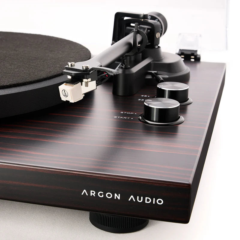 Argon Audio TT MK2 mogano satinato giradischi plug-and-play