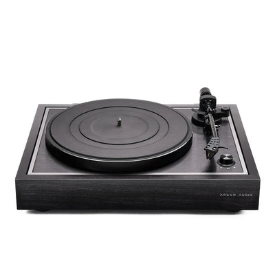 Argon Audio TT signature nero giradischi completo di testina ortofon