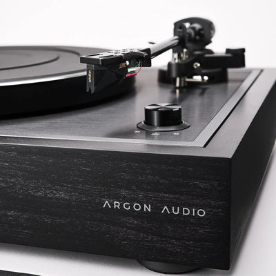 Argon Audio TT signature nero giradischi completo di testina ortofon