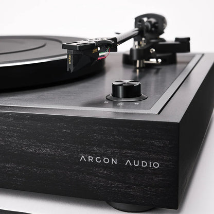 Argon Audio TT signature nero giradischi completo di testina ortofon