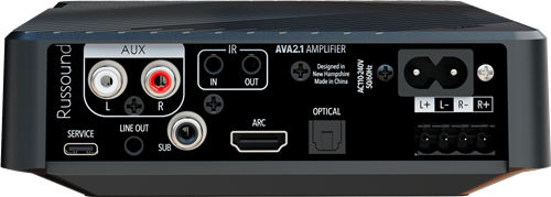 Russound AVA 2.1 Mini-AVR a 2.1 canali con HDMI 2x50 watt rms