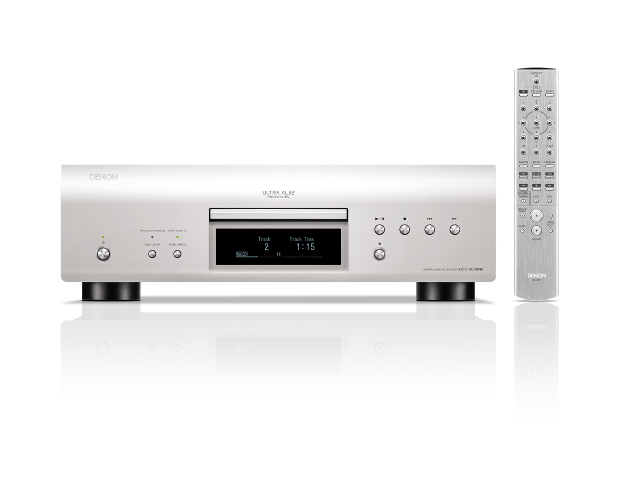 Denon dcd3000 silver lettore cd/sacd Ultra AL32 Processing