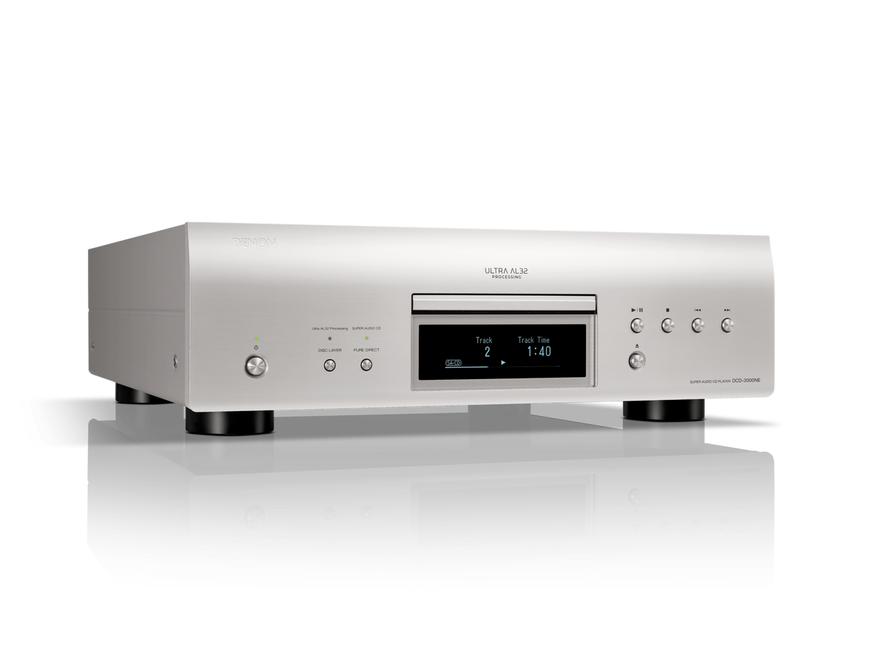 Denon dcd3000 silver lettore cd/sacd Ultra AL32 Processing