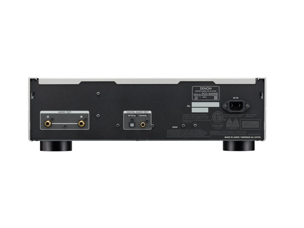 Denon dcd3000 nero lettore cd/sacd Ultra AL32 Processing
