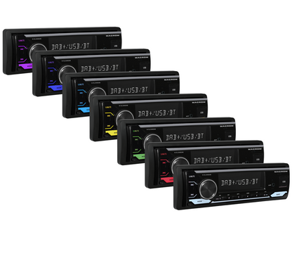 Macrom DL3300DAB autoradio 50x4 DAB FLAC USB