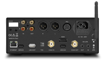 Gold Note DS-5.2 lettore di rete/DAC/pre con uscita cuffie