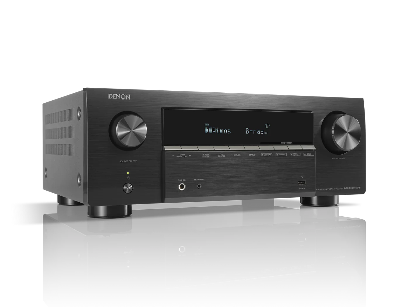 Denon AVR-X2900H DAB Sintoamplificatore AV 7.2 Ch. 8K Ultra HD