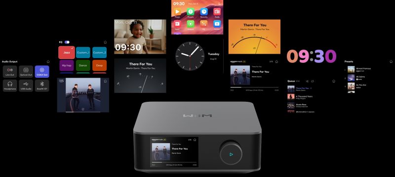 Wiim Amp Ultra grey amplificatore 2 canali con streamer incorporato