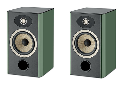 Focal Aria Evo X N1 moss green HG diffusori da stand 2 vie