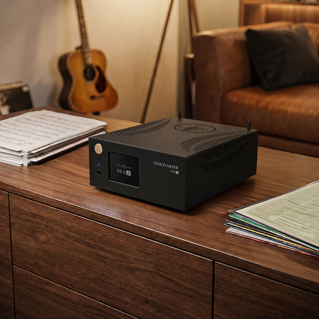 Gold Note DS-5.2 lettore di rete/DAC/pre con uscita cuffie