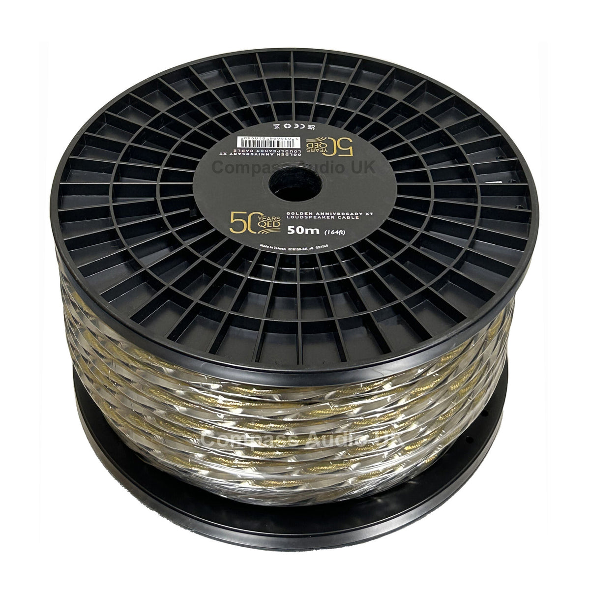 QED - Coppia Di Cavi Per Altoparlanti A 79 Fili, Placcati In - Foto 5