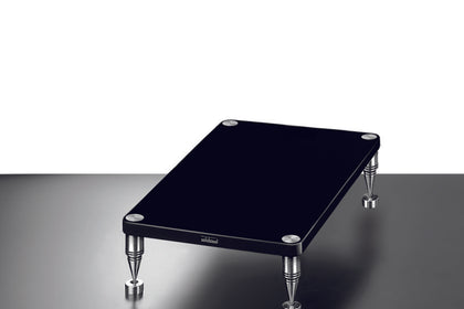 Solidsteel HF-B nero laccato tavolino 1 ripiano