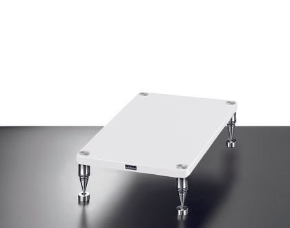 Solidsteel HF-A bianco laccato tavolino 1 ripiano