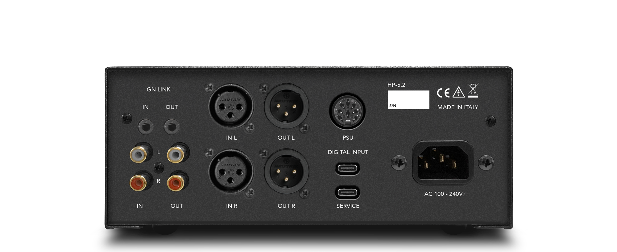 Gold Note HP 5.2 Amplificatore cuffie con componenti discreti in classe A