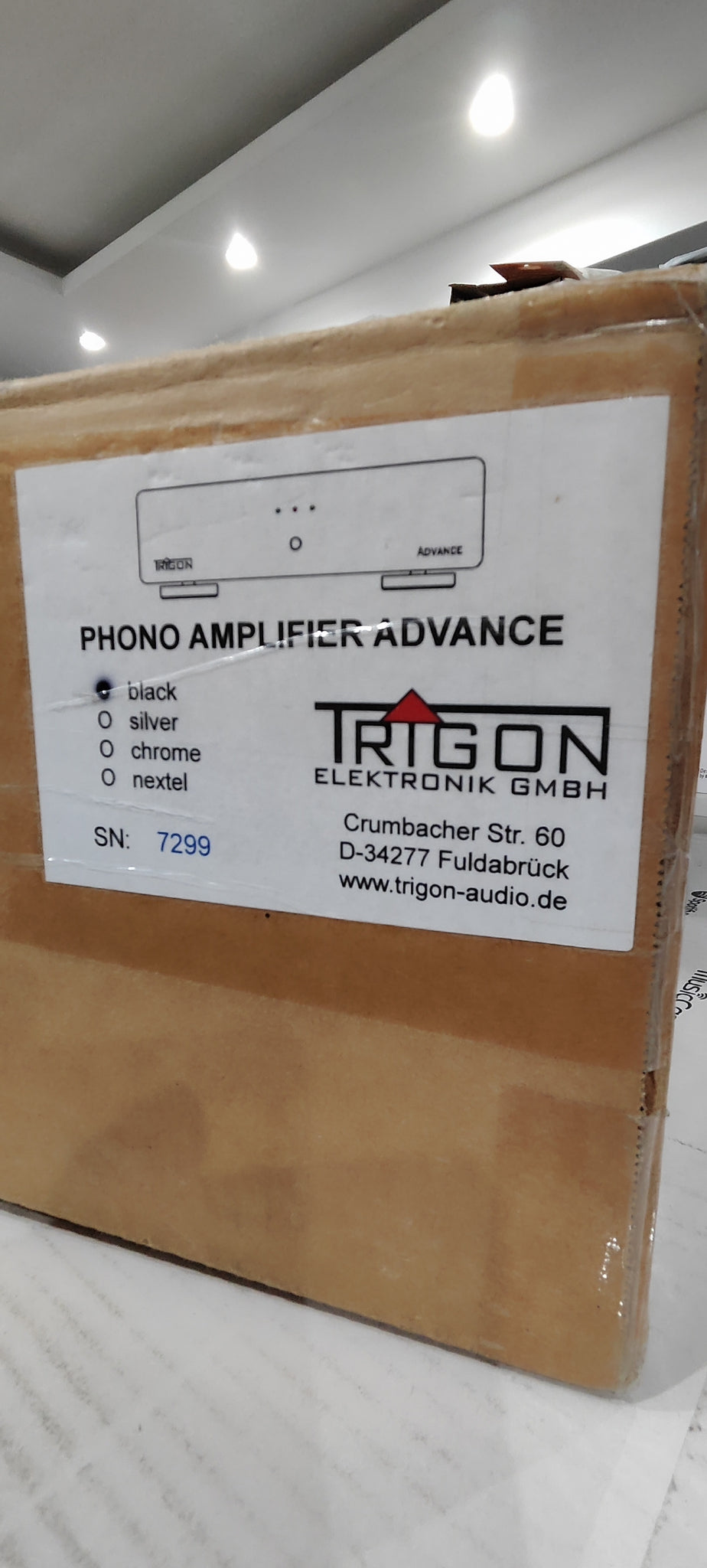 Trigon phono amplifier advanced pre fono regolabile