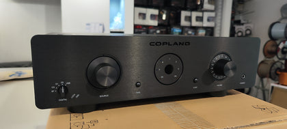 Copland CSA100 nero amplificatore ibrido valvole/mosfet con dac 9018 sabre EX DEMO