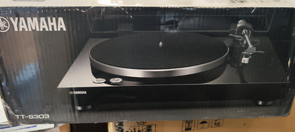 Yamaha TT-S303 nero laccato giradischi con fono integrato SOLO ESPOSTO