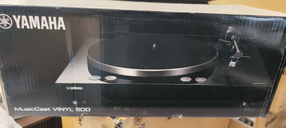 Yamaha TT-N503 BK MusicCast VINYL 500 wifi BT e fono integrato SOLO ESPOSTO