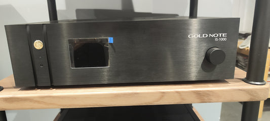 GOLD NOTE IS-1000 MKII DELUXE NERO AMPLIFICATORE INTEGRATO STREAMER