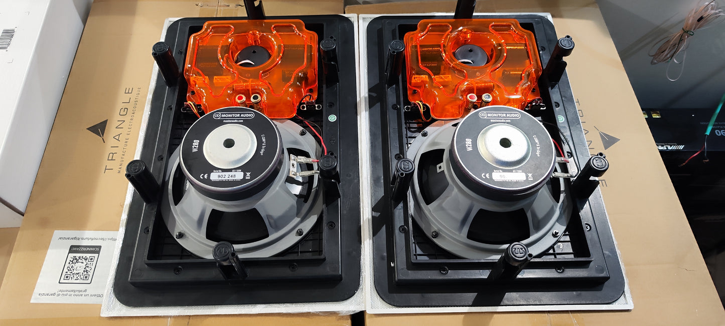 Coppia diffusori ad incasso monitor audio W280 usate