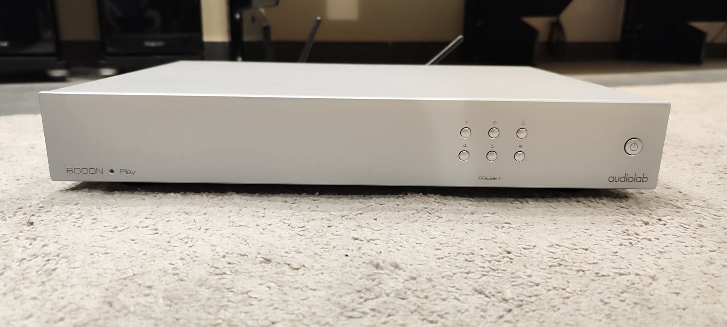 Audiolab 6000N play silver lettore di rete tecnologia wifi DTS EX-DEMO