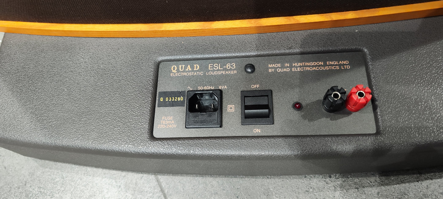 Quad ESL63 con stand e imballi originali usate