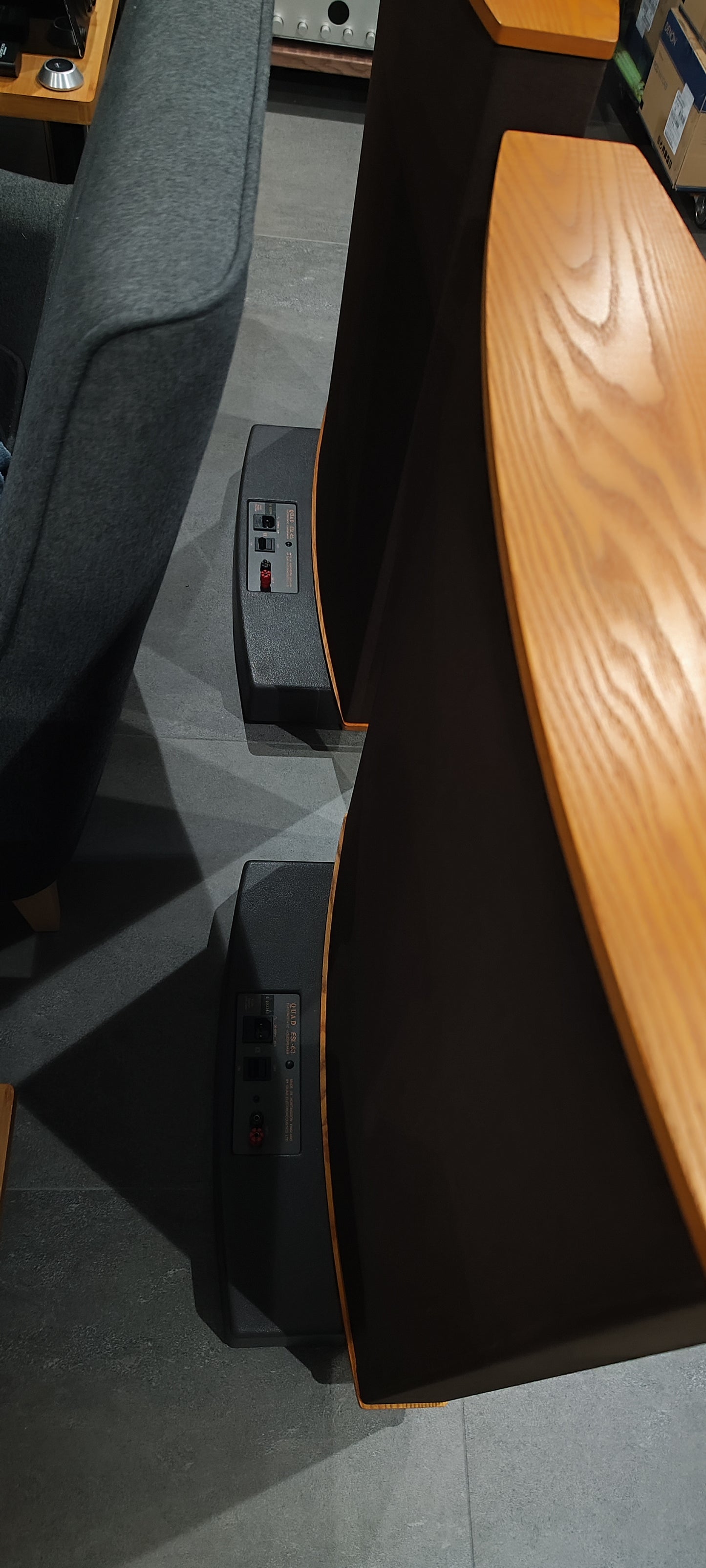 Quad ESL63 con stand e imballi originali usate