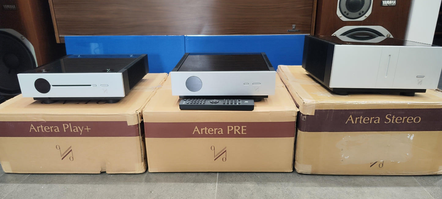 Quad Artera Pre + finale stereo + play+ USATI