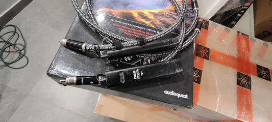 AudioQuest Niagara RCA-RCA da 1MT cavo in argento USATO