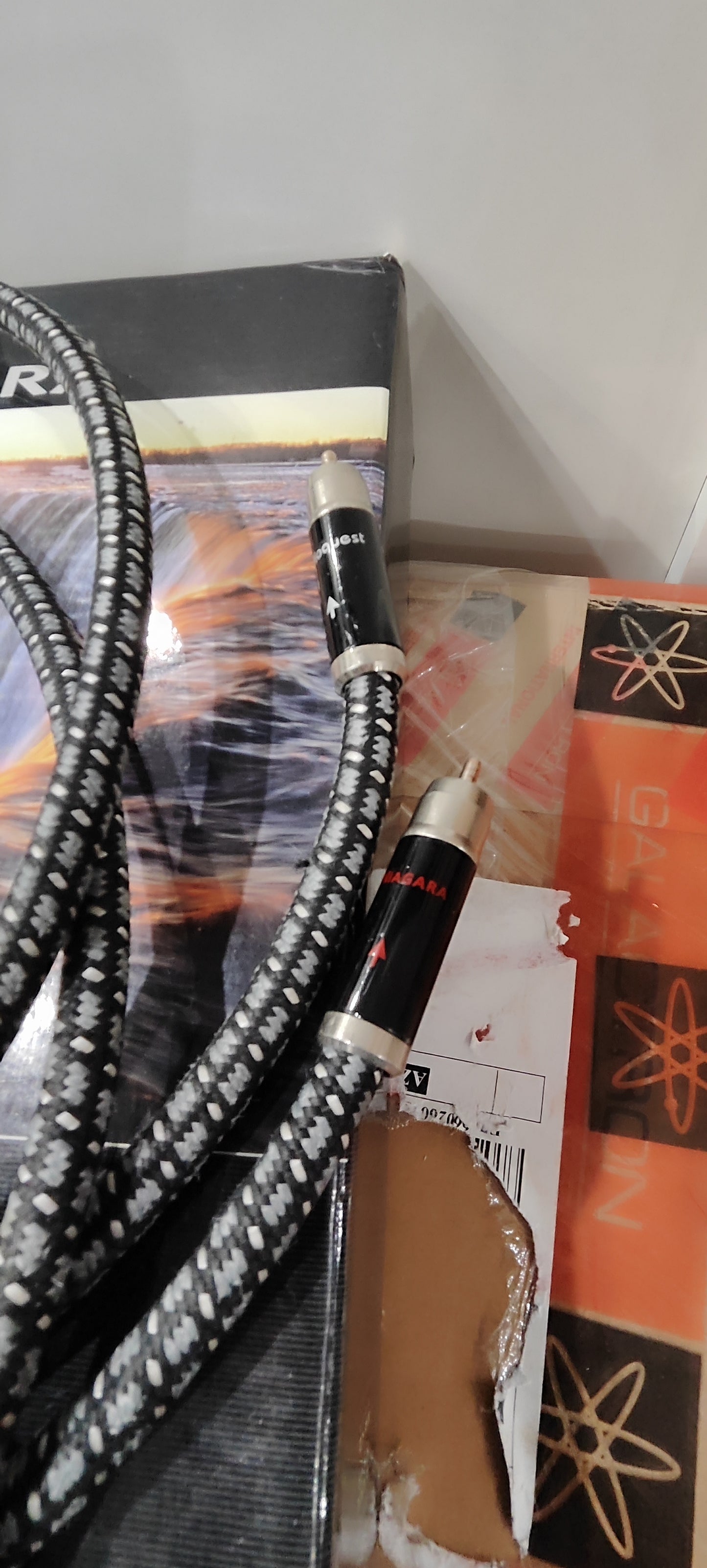 AudioQuest Niagara RCA-RCA da 1MT cavo in argento USATO