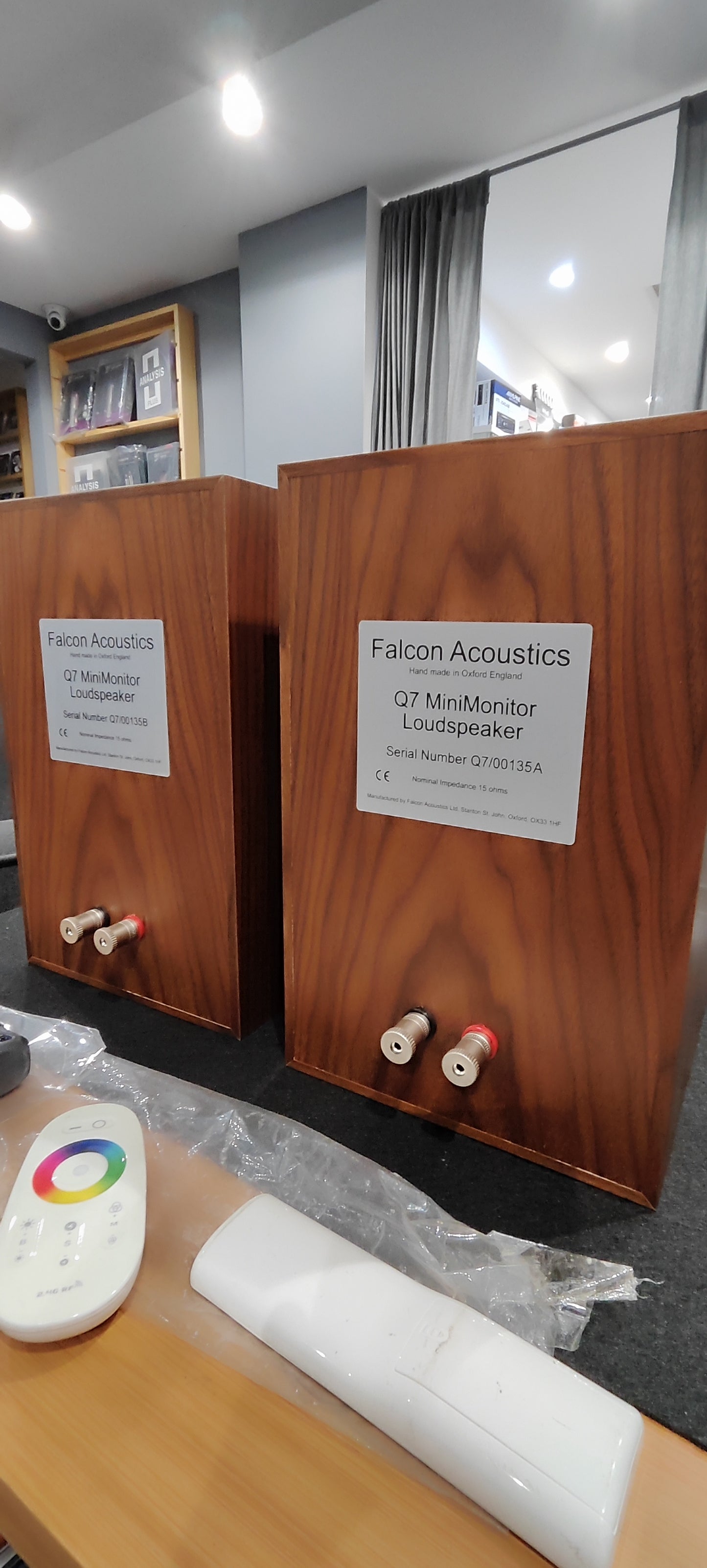 Falcon Q7 minimonitor UK style ls 3/5A