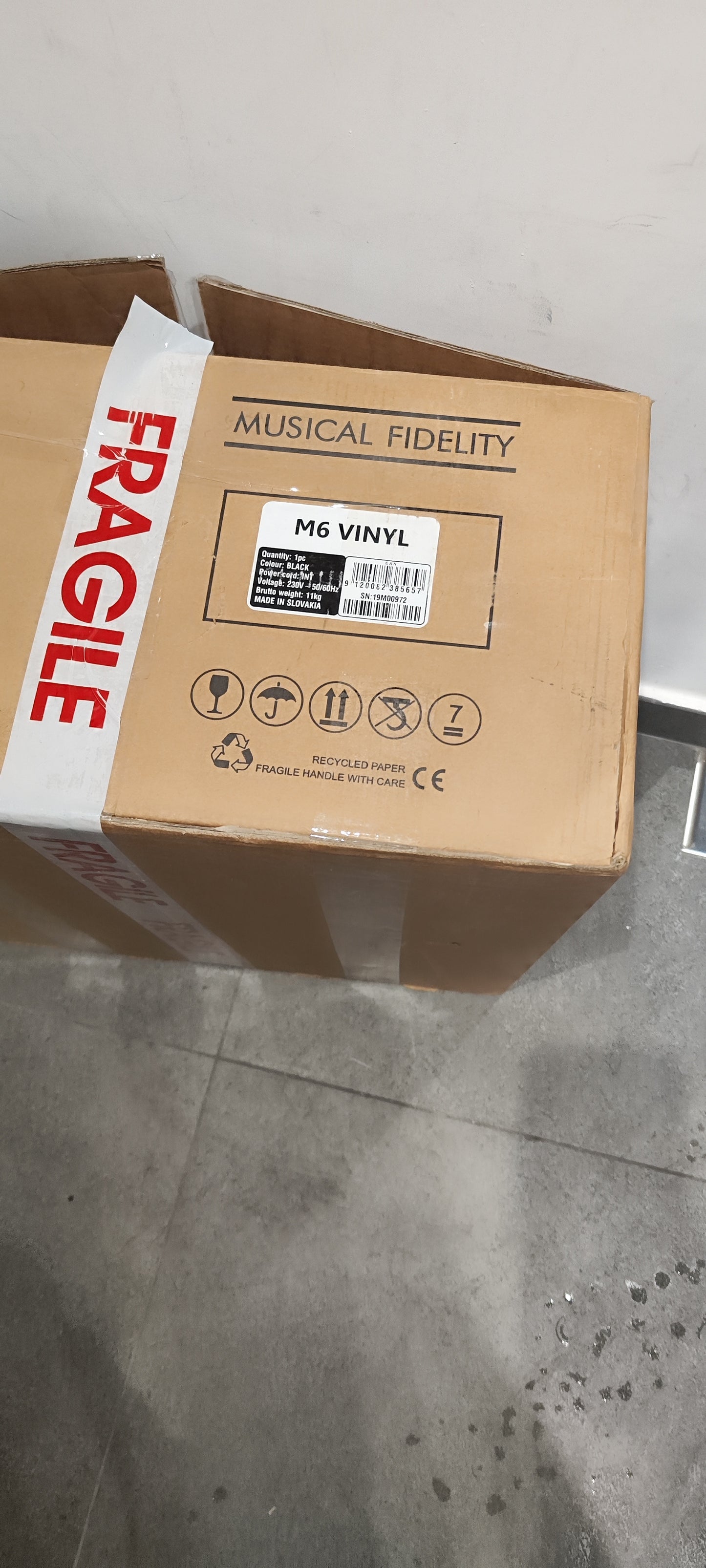 Musical fidelity m6 vinyl pre fono per giradischi